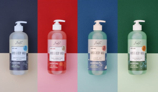 Badefee Sulfatfreie Hand & Body Wash  "White Element"