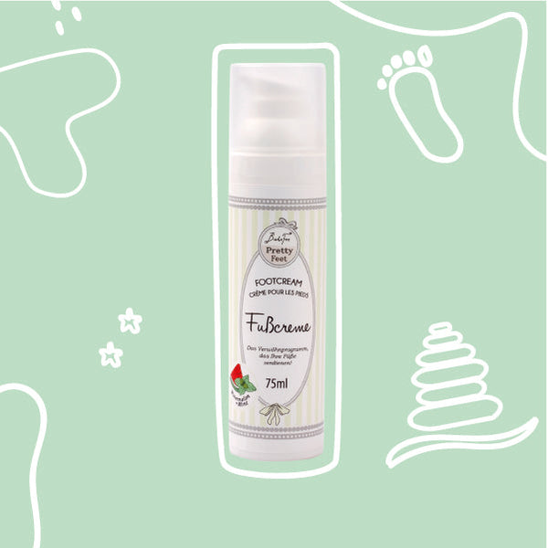 Badefee Fußcreme Pretty Feet "Wassermelone-Minze"