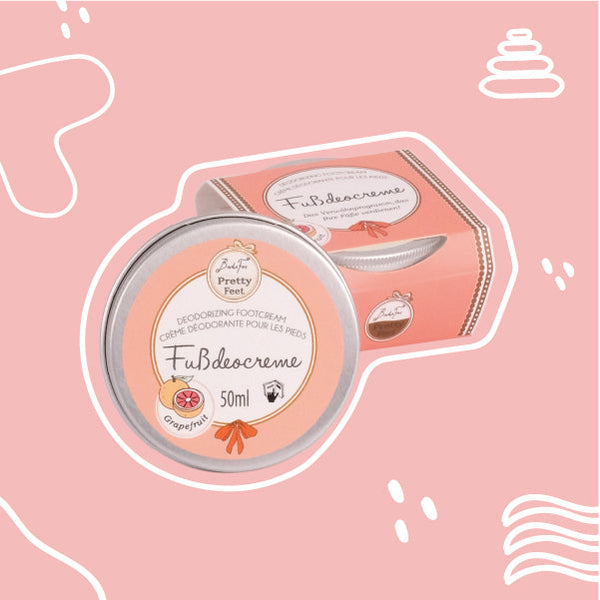 Badefee Fuß-Deocreme Pretty Feet "Grapefruit"