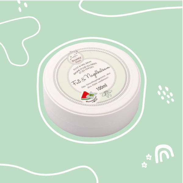 Badefee Fuß- und Nagelbalsam Pretty Feet "Wassermelone-Minze"