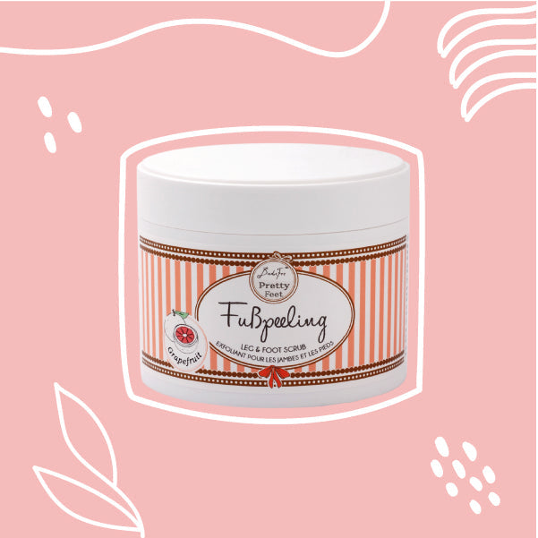 Badefee Fußpeeling Pretty Feet "Grapefruit"