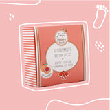 Badefee Geschenkset Pretty Feet "Grapefruit"