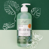 Sulfatfreie Hand & Body Wash "Evergreen"