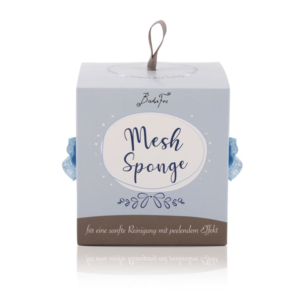 Netzschwamm 15 cm in Blau