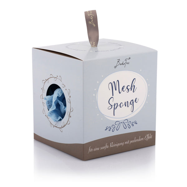 Netzschwamm 15 cm in Blau