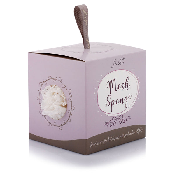 Netzschwamm 15 cm in Weiß