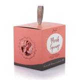 Netzschwamm 15 cm in Retro Pink