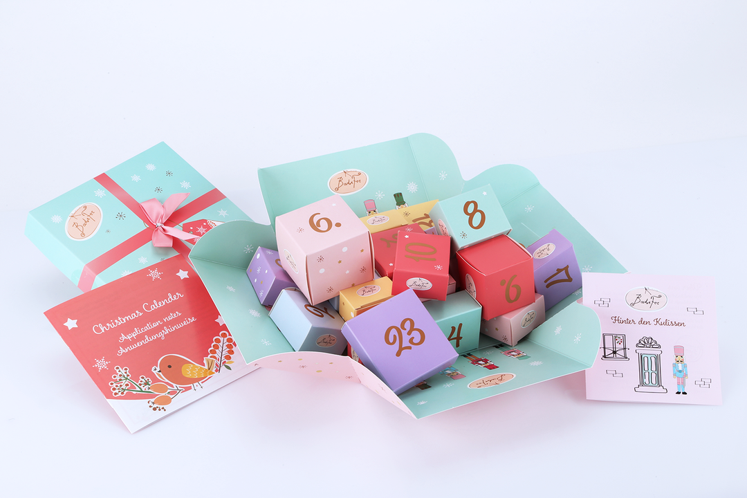 BadeFee Adventskalender Nussknacker-Design